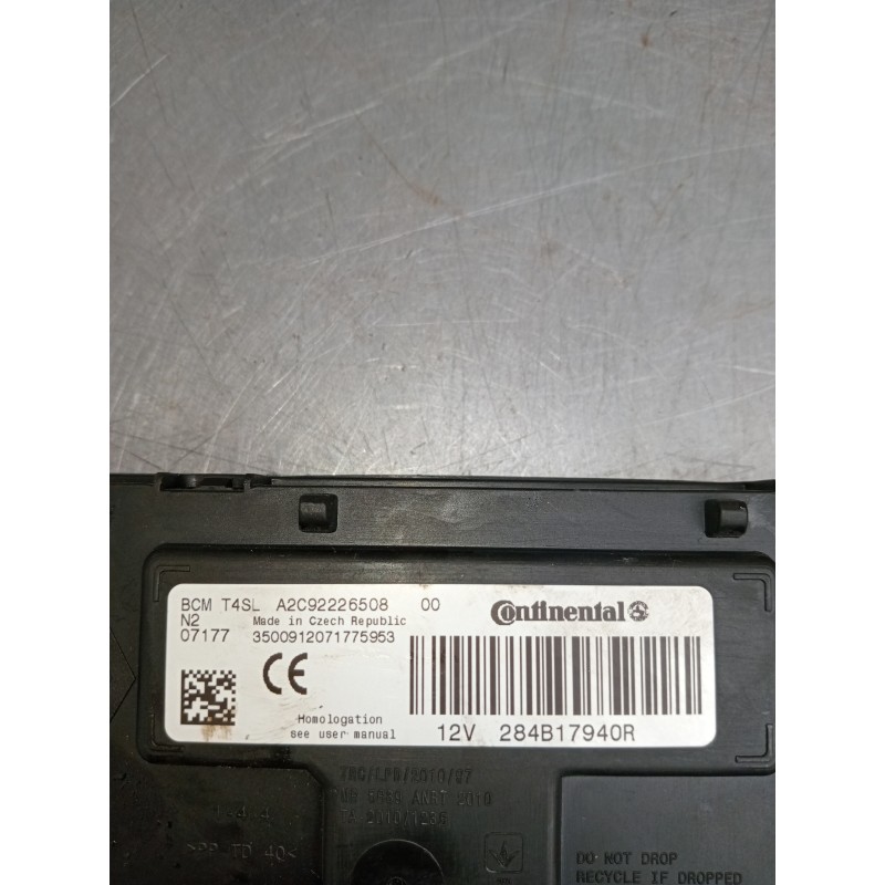Recambio de modulo electronico para dacia sandero referencia OEM IAM 284B17940R A2C9226508 