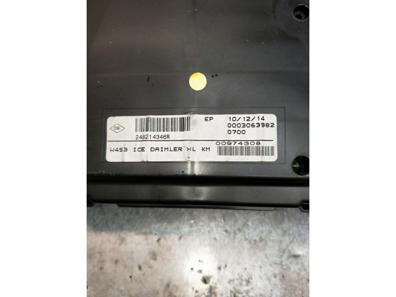 Recambio de cuadro instrumentos para smart forfour referencia OEM IAM 248214346R 000363982 