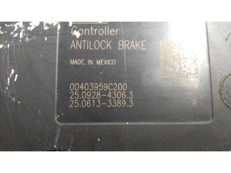 Recambio de abs para jeep cherokee (kj) 2.8 crd cat referencia OEM IAM 25061333893 25092843063 25021203484 00403959C200