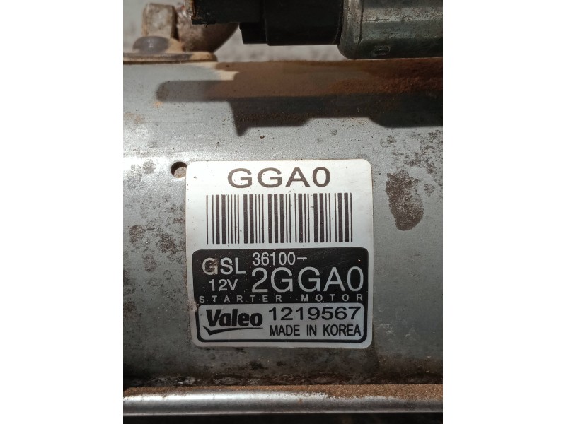 Recambio de motor arranque para hyundai kona n os referencia OEM IAM 361002GGA0 1219567 