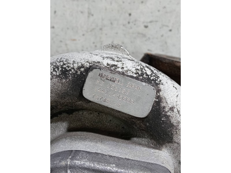 Recambio de turbocompresor para nissan cabstar 09.06 referencia OEM IAM 7678513 14411MD00A 