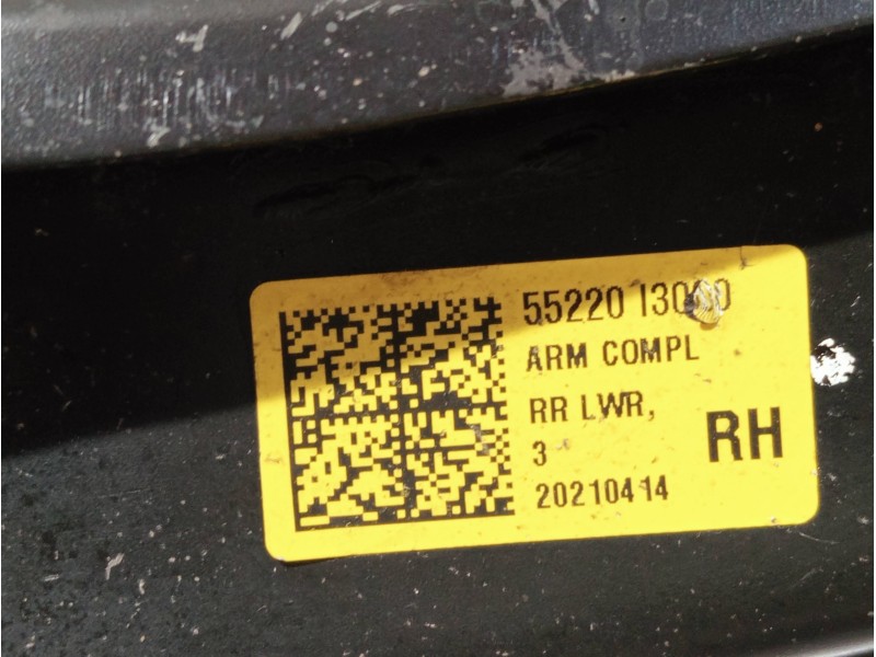 Recambio de brazo suspension inferior trasero derecho para hyundai kona n os referencia OEM IAM 55220I3000  