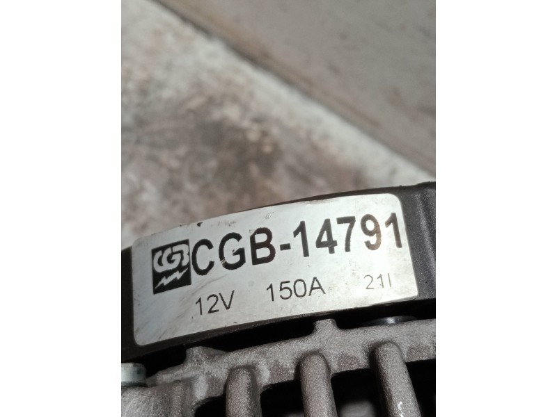 Recambio de alternador para fiat ducato caja cerrada 33 (06.2006 =>) referencia OEM IAM CGB14791  