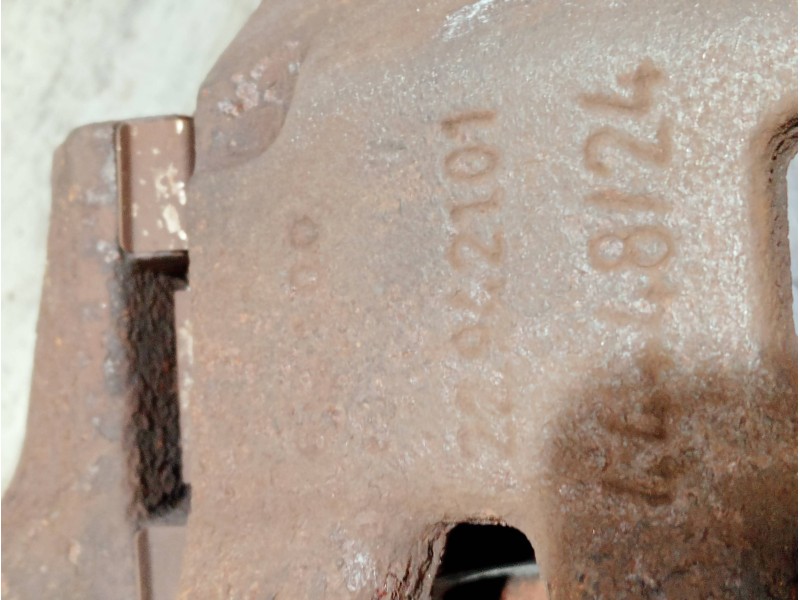 Recambio de pinza freno delantera derecha para fiat ducato caja cerrada 33 (06.2006 =>) referencia OEM IAM 22942101  