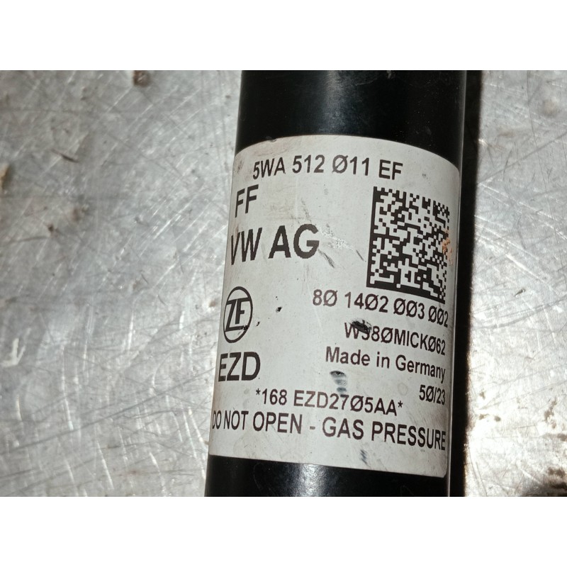 Recambio de amortiguador trasero derecho para volkswagen golf viii gti cd1 clubsport referencia OEM IAM 5WA512011EF  