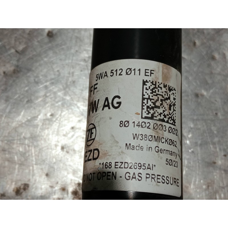 Recambio de amortiguador trasero izquierdo para volkswagen golf viii gti cd1 clubsport referencia OEM IAM 5WA512011EF  