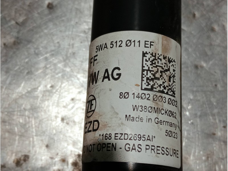 Recambio de amortiguador trasero izquierdo para volkswagen golf viii gti cd1 clubsport referencia OEM IAM 5WA512011EF  