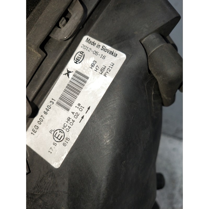 Recambio de faro izquierdo para opel astra g berlina referencia OEM IAM 1EG00764031  