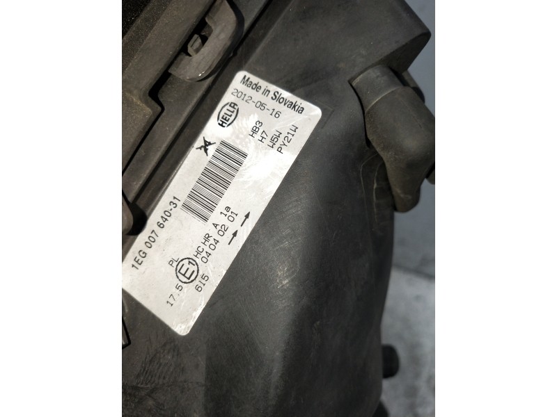 Recambio de faro izquierdo para opel astra g berlina referencia OEM IAM 1EG00764031  