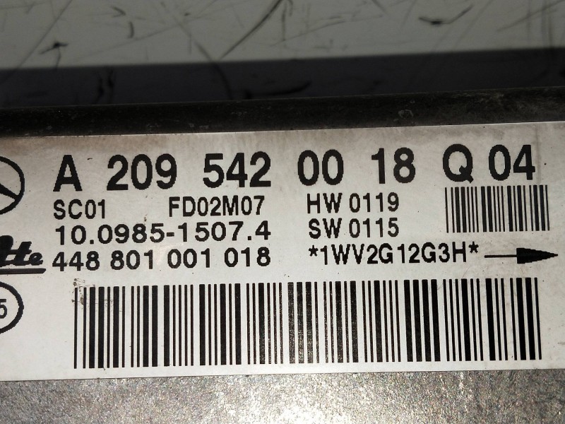 Recambio de modulo electronico para mercedes clase c (w203) familiar referencia OEM IAM A2095420018 10098515074 448801001018 ESP