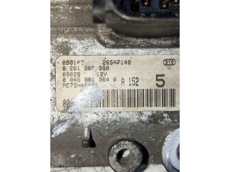 Recambio de centralita motor uce para fiat punto berlina (188) referencia OEM IAM 0261206980 0468019640 26SA7140