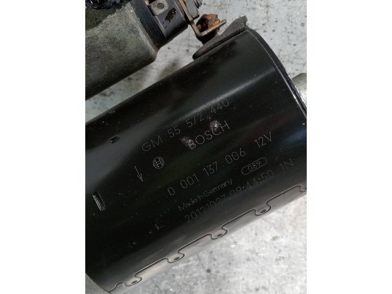Recambio de motor arranque para chevrolet aveo berlina hatchback ls referencia OEM IAM 0001137006 55572440 