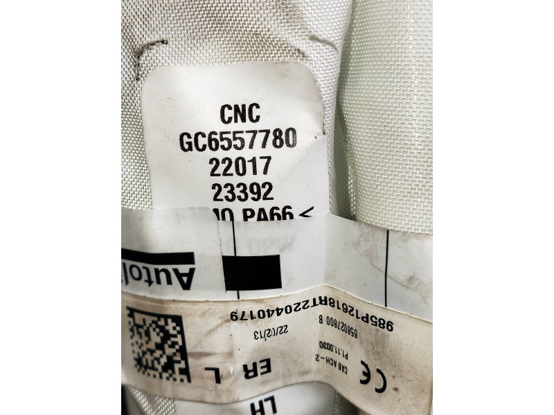 Recambio de airbag cortina delantero izquierdo para dacia spring referencia OEM IAM 985P12618R  