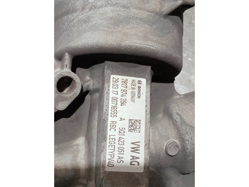 Recambio de cremallera direccion para audi a3 sedán (8vm) referencia OEM IAM 5Q1423051AS 7805277397 7805501673