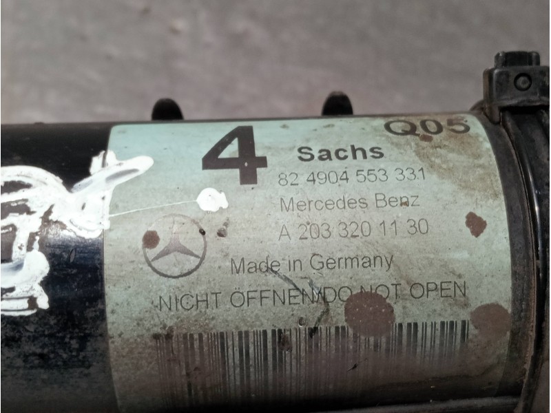 Recambio de amortiguador delantero derecho para mercedes clase c (w203) sportcoupe referencia OEM IAM A2033201130 824904553331 