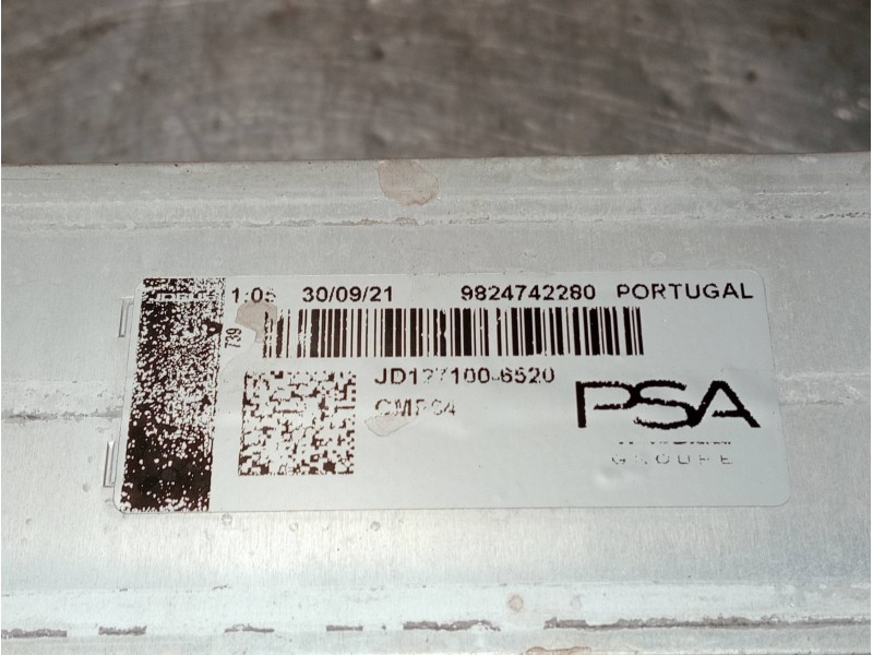 Recambio de intercooler para opel mokka gs line referencia OEM IAM 9824742280 JD1271006520 