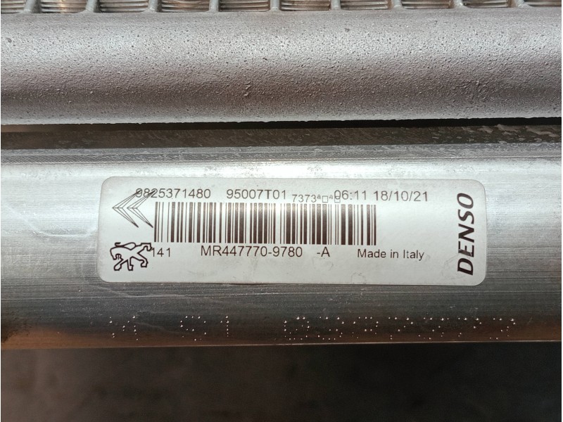Recambio de condensador / radiador aire acondicionado para opel mokka gs line referencia OEM IAM 9825371480 MR4477709780 