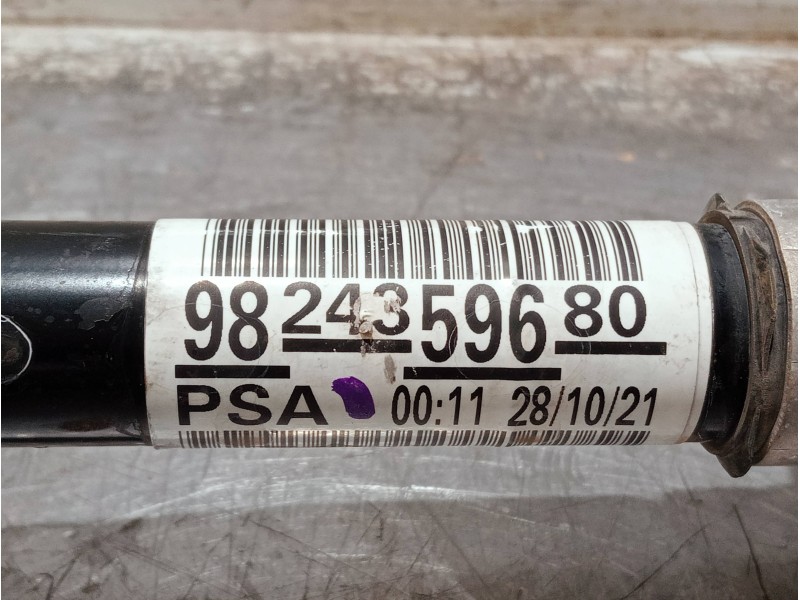 Recambio de transmision delantera derecha para opel mokka gs line referencia OEM IAM 9824359680  