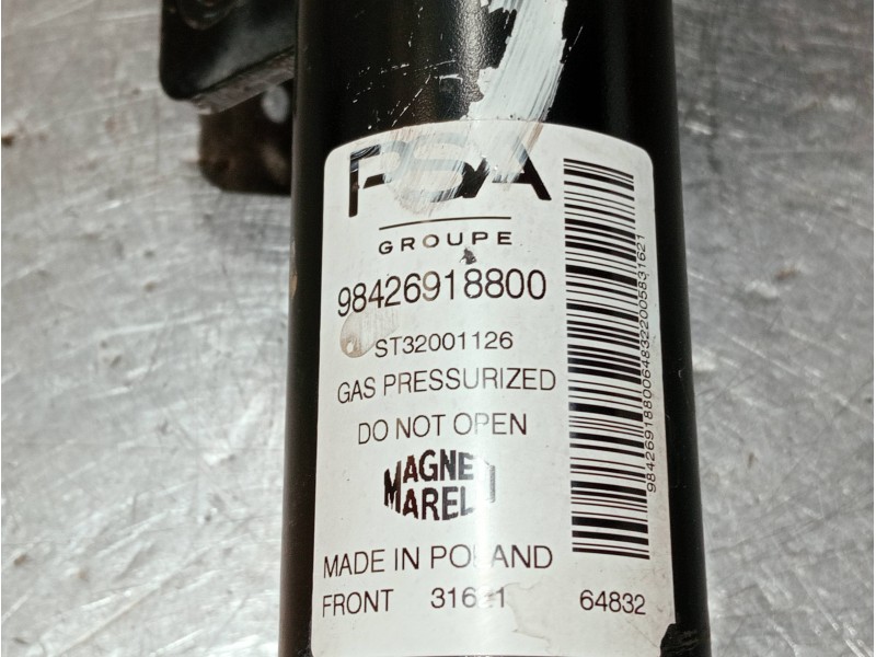 Recambio de amortiguador delantero derecho para opel mokka gs line referencia OEM IAM 98426918800 ST32001126 