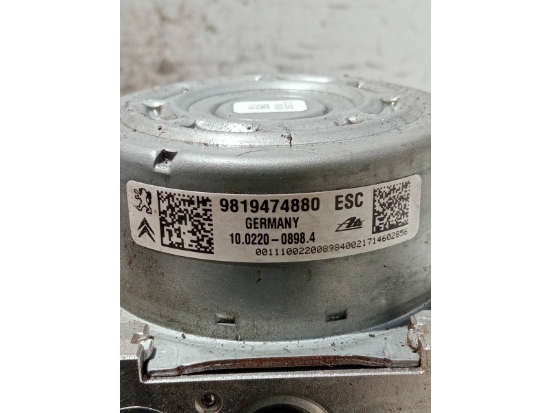 Recambio de abs para citroen c4 cactus referencia OEM IAM 9819474880 10022008984 10091539933