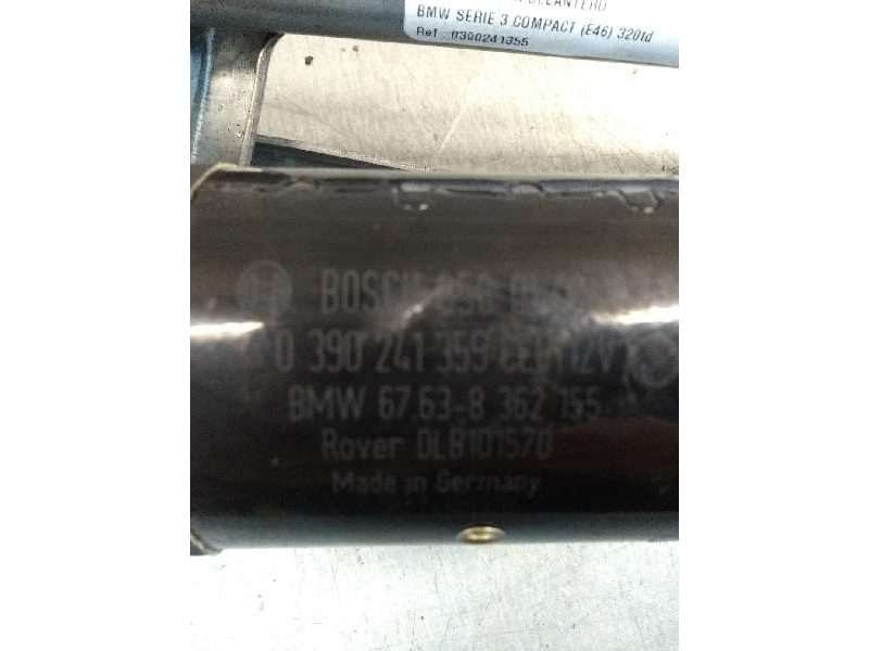 Recambio de motor limpia delantero para bmw serie 3 compact (e46) 320td referencia OEM IAM 0390241355 67638362155  Recambio de motor limpia delantero para bmw serie 3 compact (e46) 320td referencia OEM IAM 0390241355 67638362155