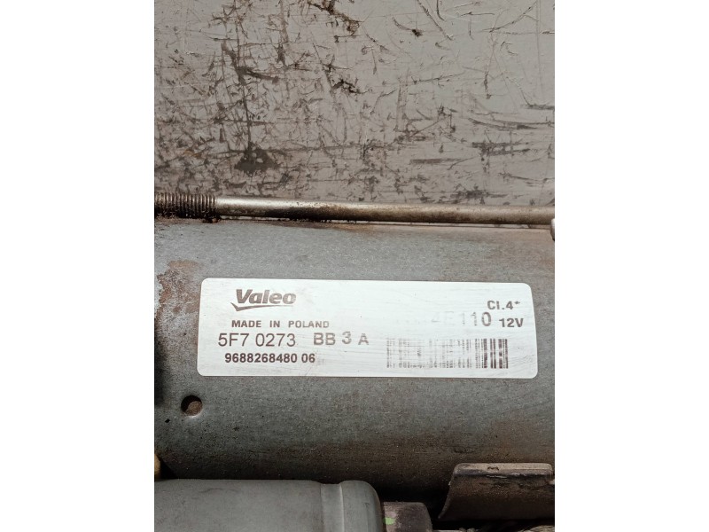 Recambio de motor arranque para citroen c4 cactus referencia OEM IAM 9688268480  