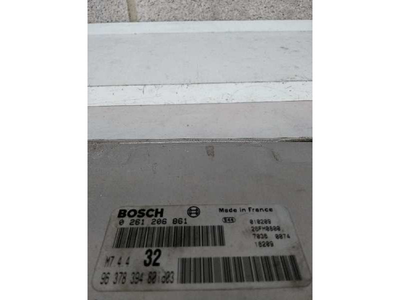 Recambio de centralita motor uce para peugeot 306 berlina 3/4/5 puertas (s2) 1.6 cat referencia OEM IAM 0261206861 9637839480 32