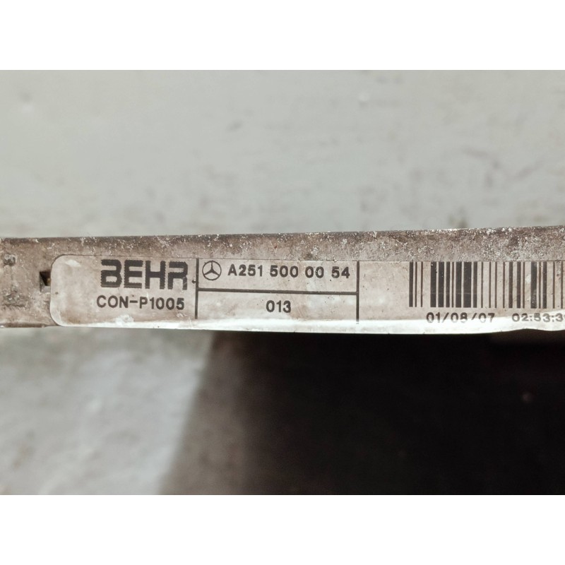 Recambio de condensador / radiador aire acondicionado para mercedes clase m (w164) 320 cdi 4m edition 10 referencia OEM IAM A251