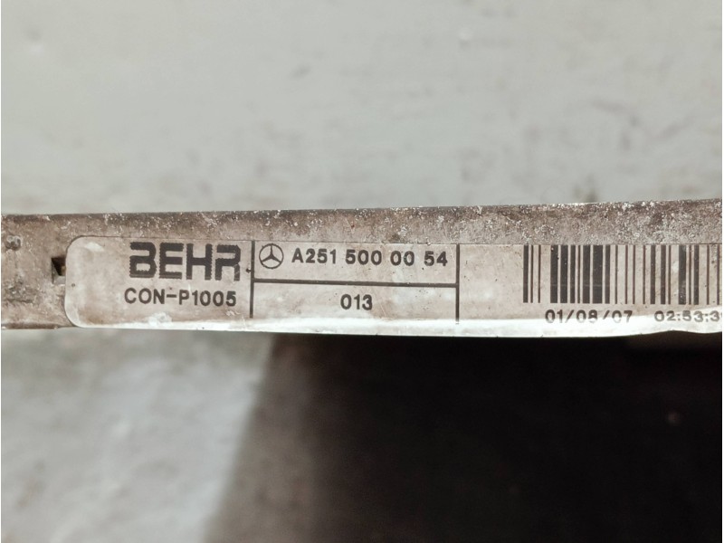 Recambio de condensador / radiador aire acondicionado para mercedes clase m (w164) 320 cdi 4m edition 10 referencia OEM IAM A251