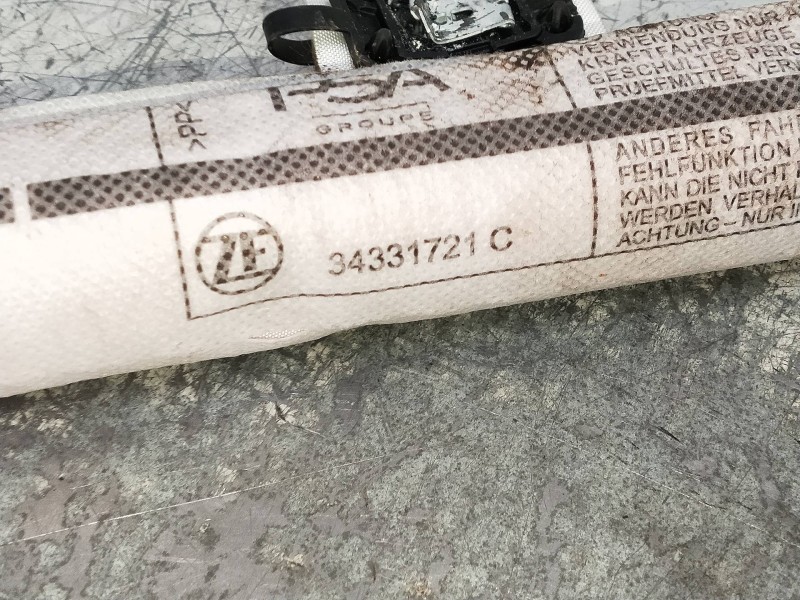Recambio de airbag cortina delantero derecho para opel mokka gs line referencia OEM IAM 3433172C  