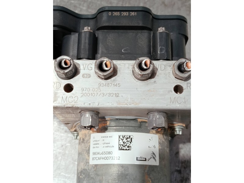 Recambio de abs para citroen c4 cactus bluehdi 100 referencia OEM IAM 0265956240 9834565080 93487145