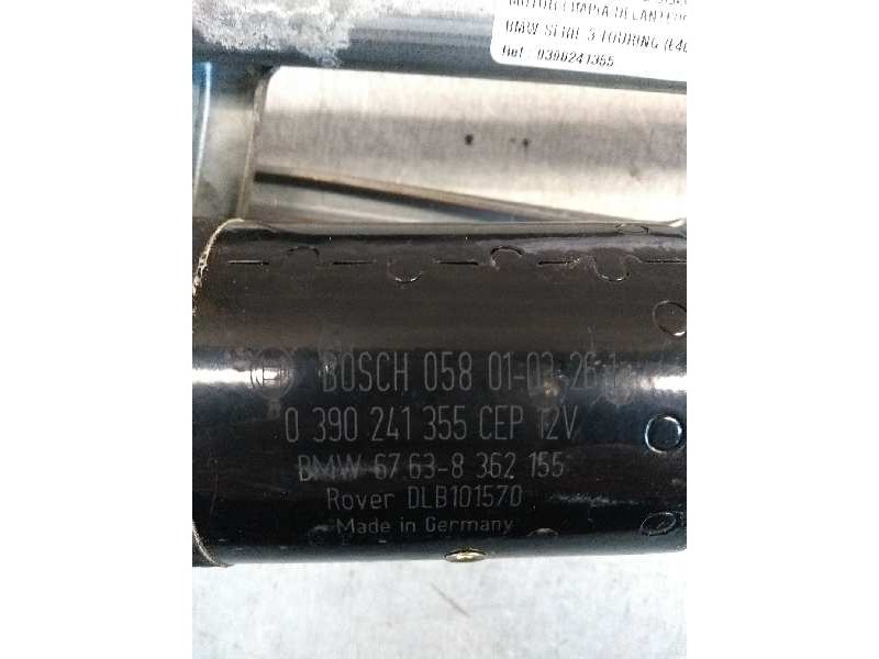 Recambio de motor limpia delantero para bmw serie 3 touring (e46) 320d referencia OEM IAM 0390241355 67638362155 