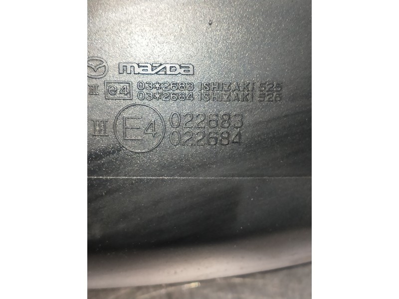 Recambio de retrovisor derecho para mazda 3 lim. (bl) referencia OEM IAM 022683 022684 