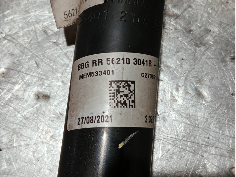 Recambio de amortiguador trasero derecho para dacia spring referencia OEM IAM 562103041R MEM533401 