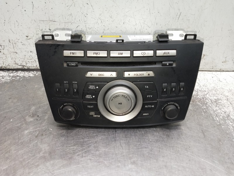 Recambio de sistema audio / radio cd para mazda 3 lim. (bl) referencia OEM IAM 14799928 BDA466AR0B 09F1B3733385