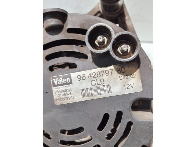 Recambio de alternador para peugeot 307 (s1) referencia OEM IAM 9642879780 2542491A SG10B023