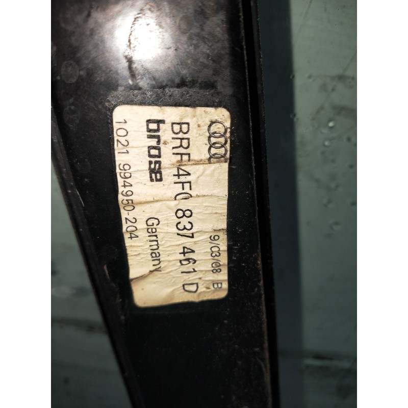 Recambio de elevalunas delantero izquierdo para audi a6 avant (4f5) referencia OEM IAM 4F0837461D 4F0837629 4P