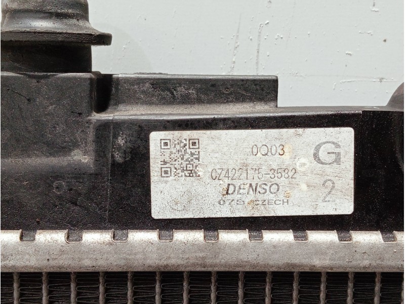 Recambio de radiador agua para toyota aygo referencia OEM IAM CZ4221753582  