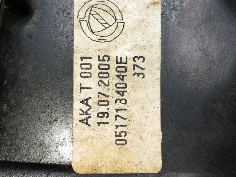 Recambio de elevalunas delantero izquierdo para fiat doblo cargo (223) 1.9 d referencia OEM IAM 0517184040E  6P