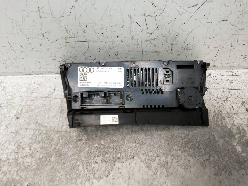 Recambio de mando calefaccion / aire acondicionado para audi a4 ber. (b8) referencia OEM IAM 8T1820043T A2C53307430 