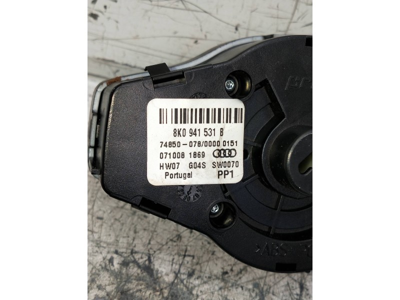Recambio de mando luces para audi a4 ber. (b8) referencia OEM IAM 8K0941531B  INTERRUPTOR