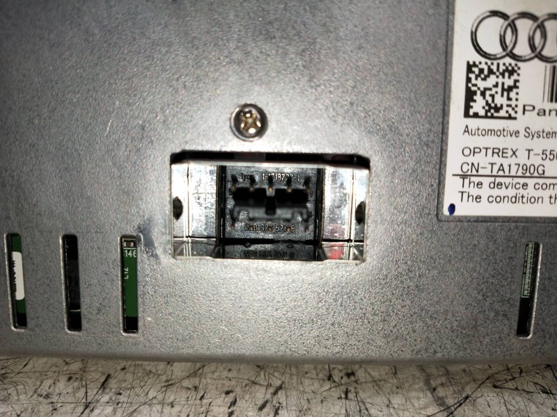 Recambio de pantalla multifuncion para audi a4 ber. (b8) referencia OEM IAM 8T0919603A  