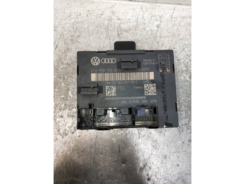 Recambio de modulo electronico para audi a4 ber. (b8) referencia OEM IAM 4F0959795N 8K0959795C 