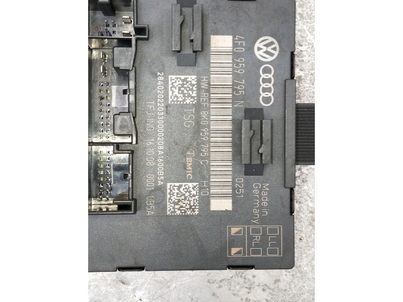 Recambio de modulo electronico para audi a4 ber. (b8) referencia OEM IAM 4F0959795N 8K0595795C 
