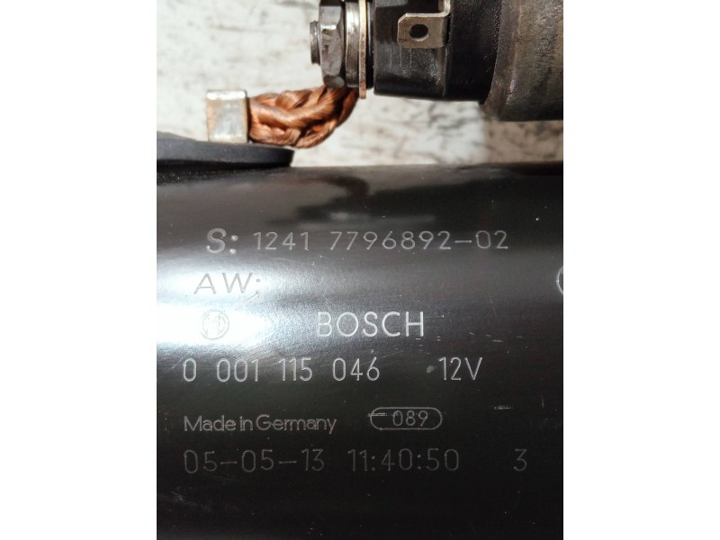 Recambio de motor arranque para bmw serie 3 berlina (e90) referencia OEM IAM 1241779689202 0001115046 