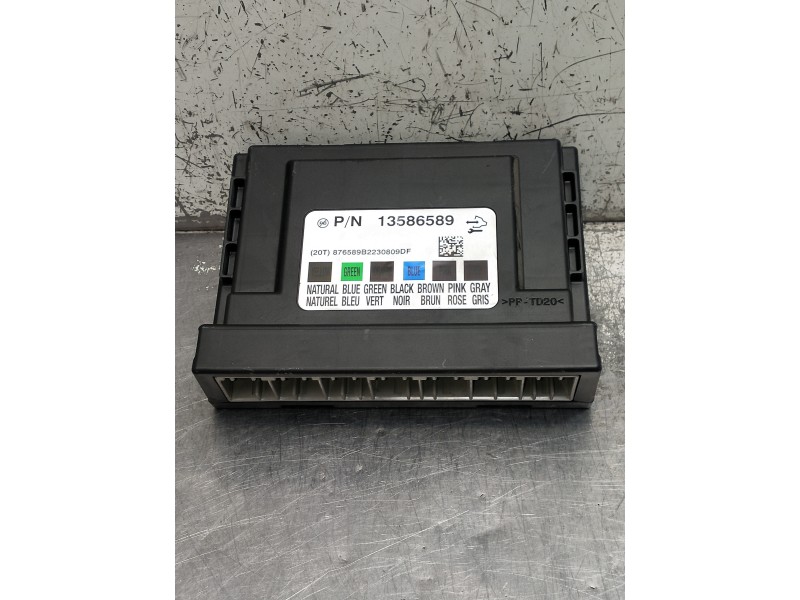 Recambio de modulo electronico para chevrolet aveo berlina hatchback ls referencia OEM IAM 13586589 876589B2230809DF 