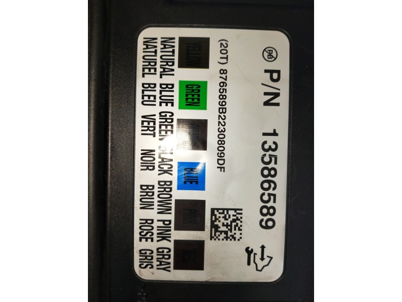 Recambio de modulo electronico para chevrolet aveo berlina hatchback ls referencia OEM IAM 13586589 876589B2230809DF 