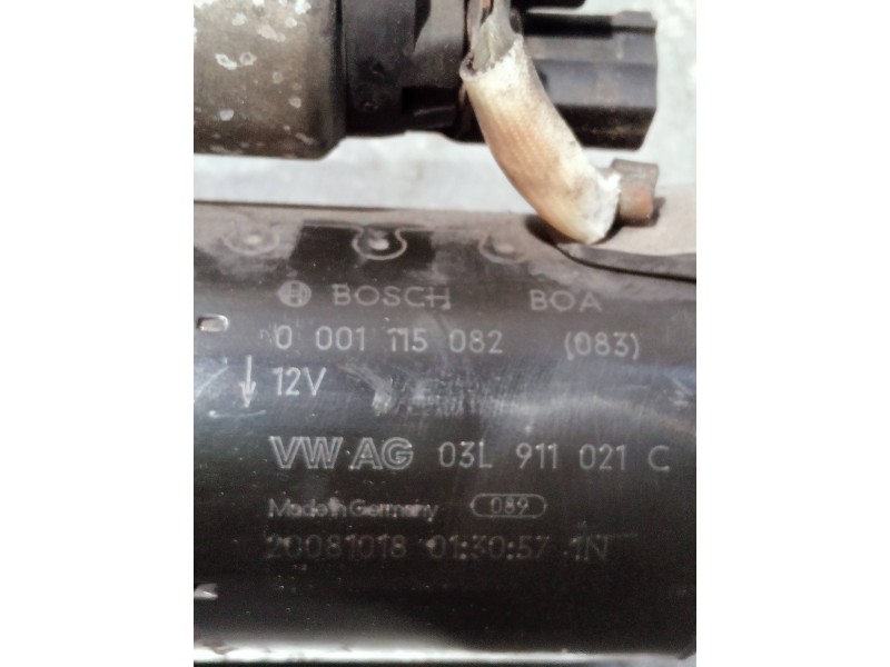 Recambio de motor arranque para audi a4 ber. (b8) referencia OEM IAM 03L911021C 0001115082 