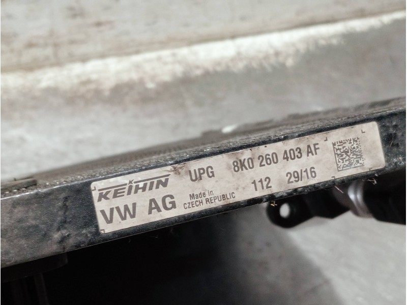 Recambio de condensador / radiador aire acondicionado para audi a4 ber. (b8) referencia OEM IAM 8K0260403AF  