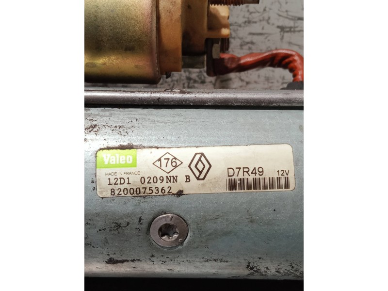 Recambio de motor arranque para renault laguna ii (bg0) referencia OEM IAM 8200075362  